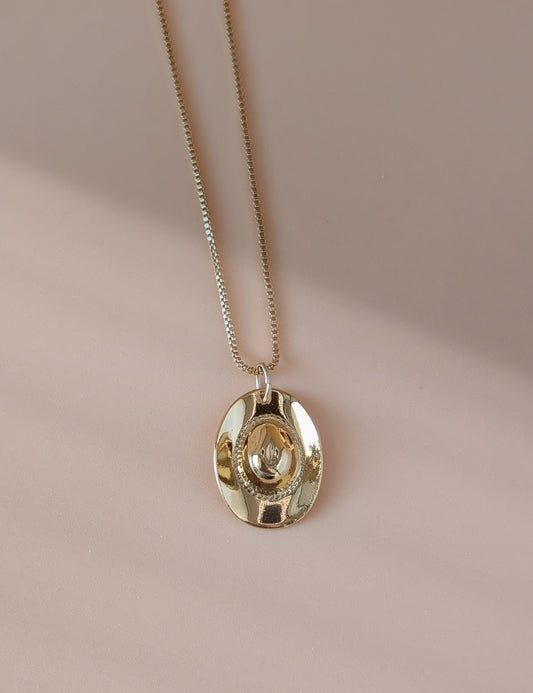 Cowboy Hat Necklace