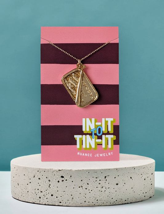 In-It to Tin-It Necklace