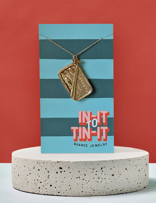 In-It to Tin-It Necklace