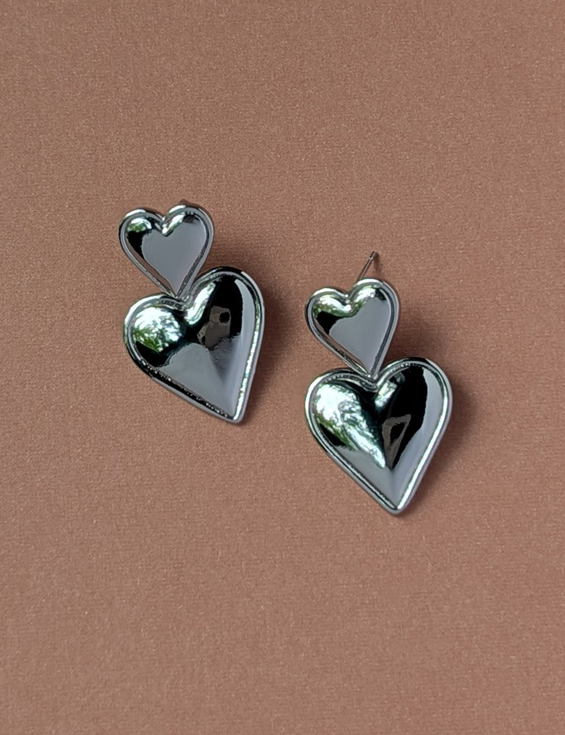 Stacked Heart Drops