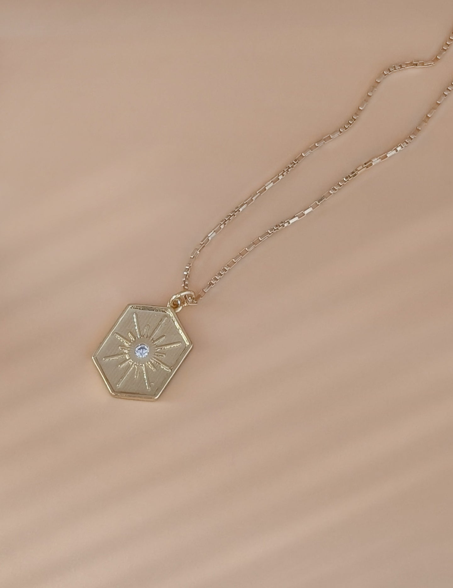 Starburst Charm Necklace