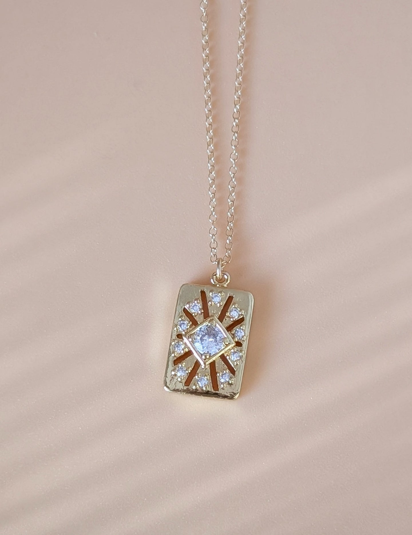 Starburst Charm Necklace