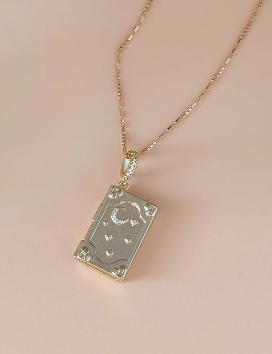 Reading & Writing Charm Necklaces