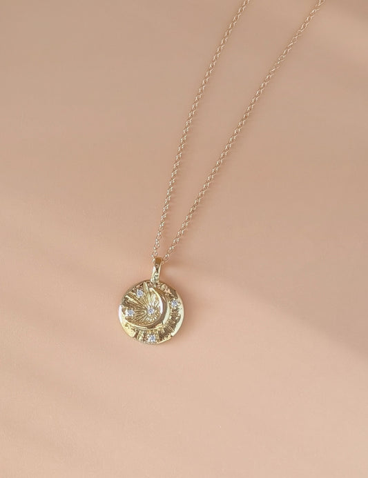 Night Sky Charm Necklace