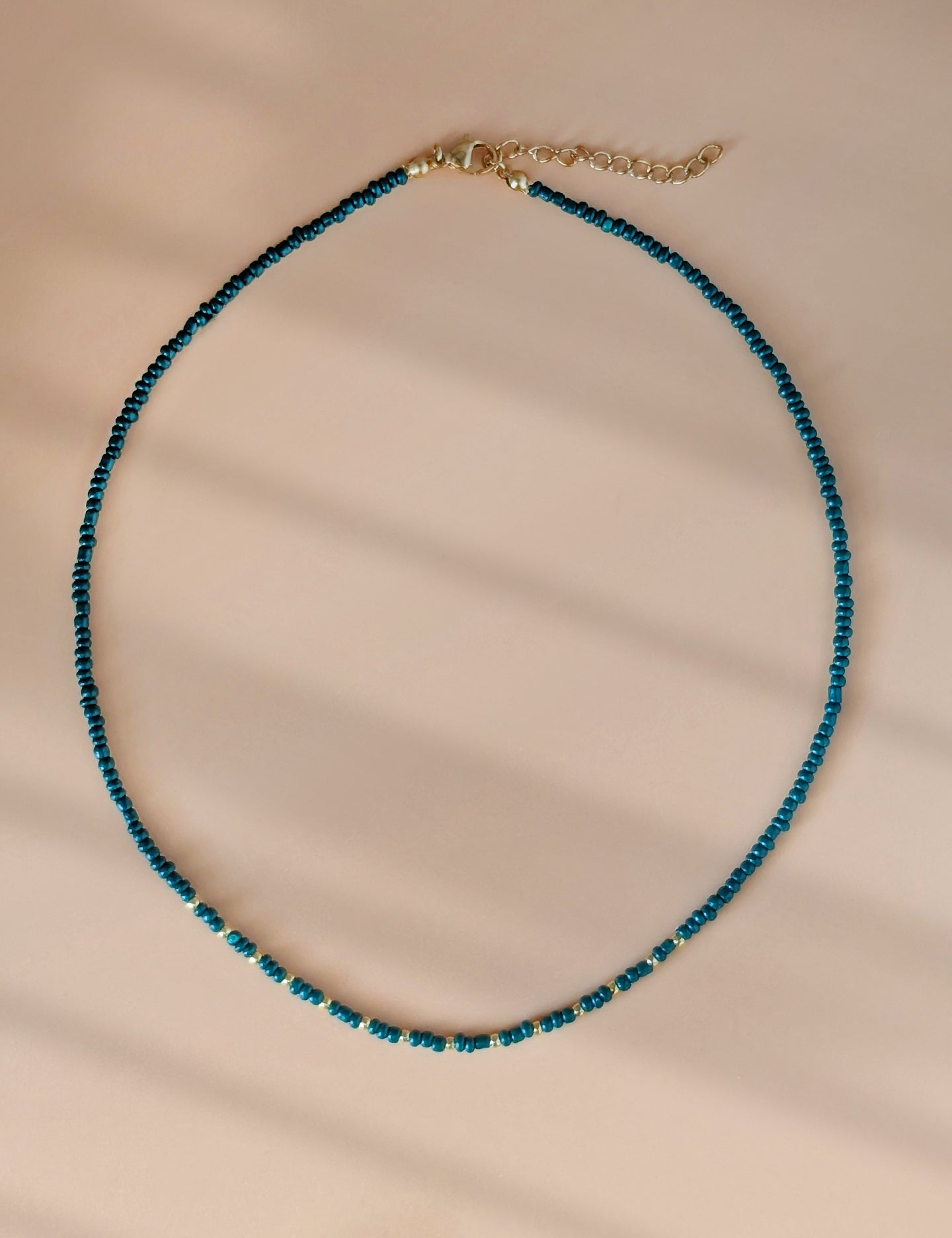 Seed Bead Charm Necklace Holder