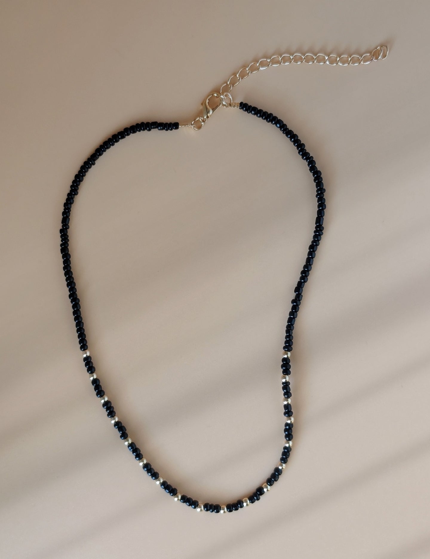 Seed Bead Charm Necklace Holder