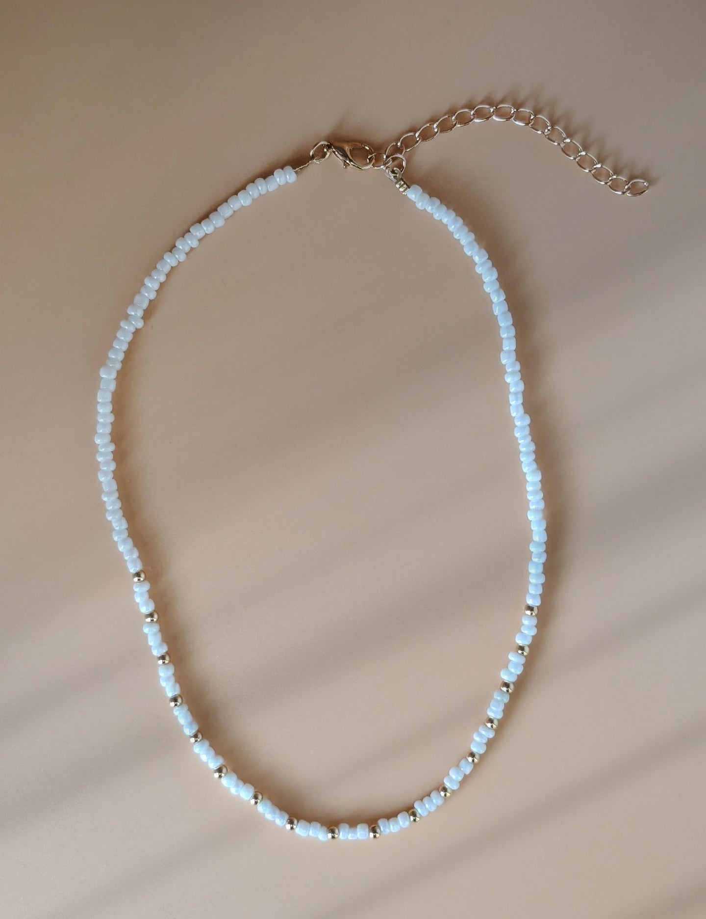 Seed Bead Charm Necklace Holder