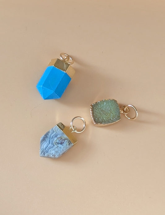 Stone Shape Charms