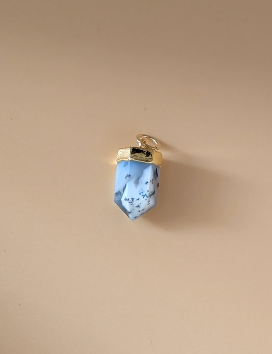 Dendrite Opal Point Charm