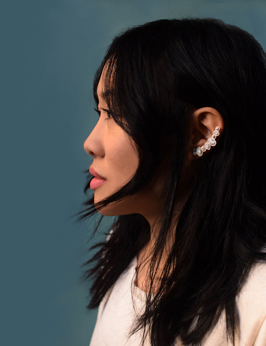 Lena Howlite Ear Climber