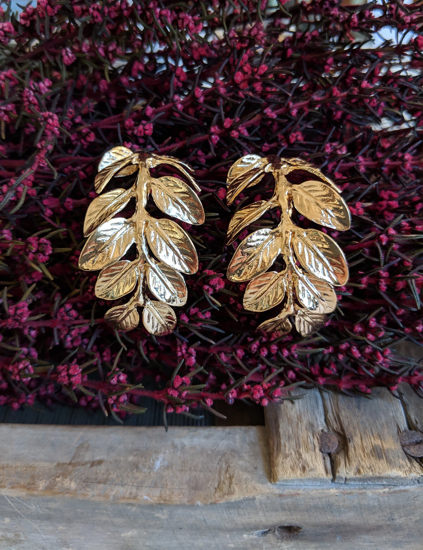 Falling Leaf Earrings