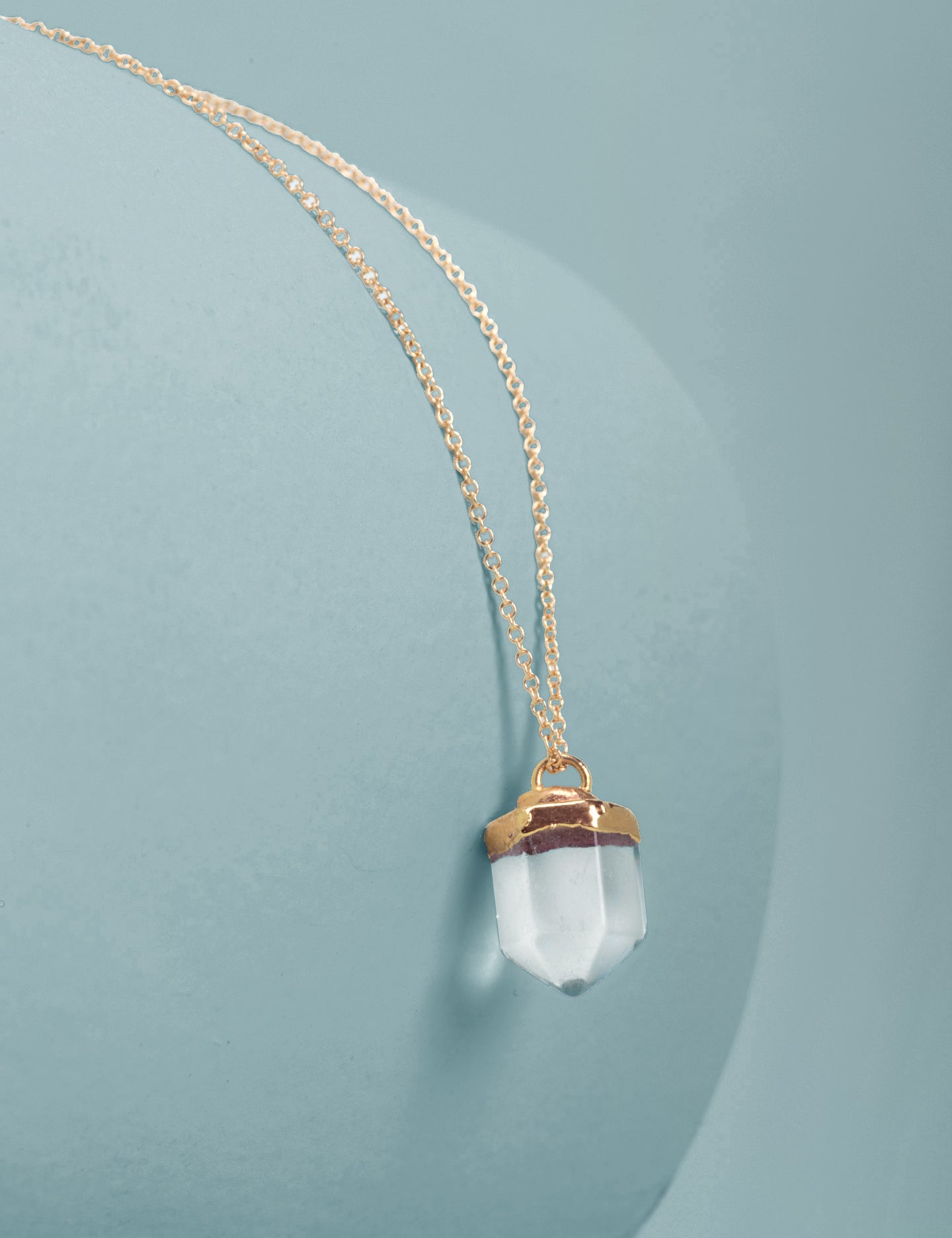 Mini Quartz Point Necklace