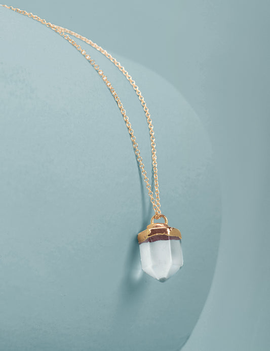 Mini Quartz Point Necklace