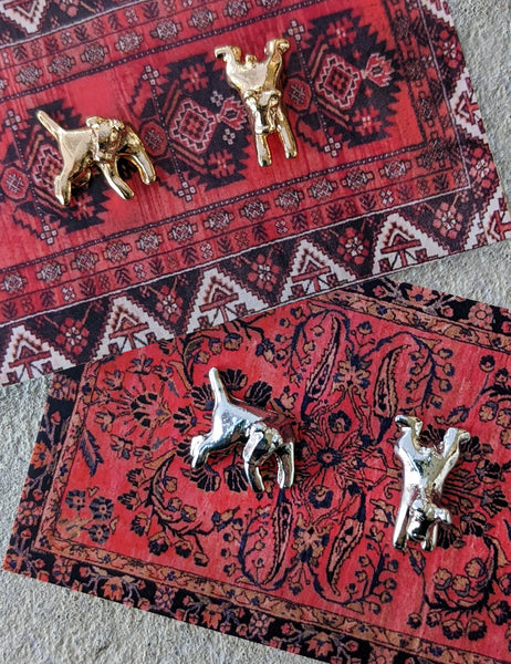 Pups on Rugs Pins