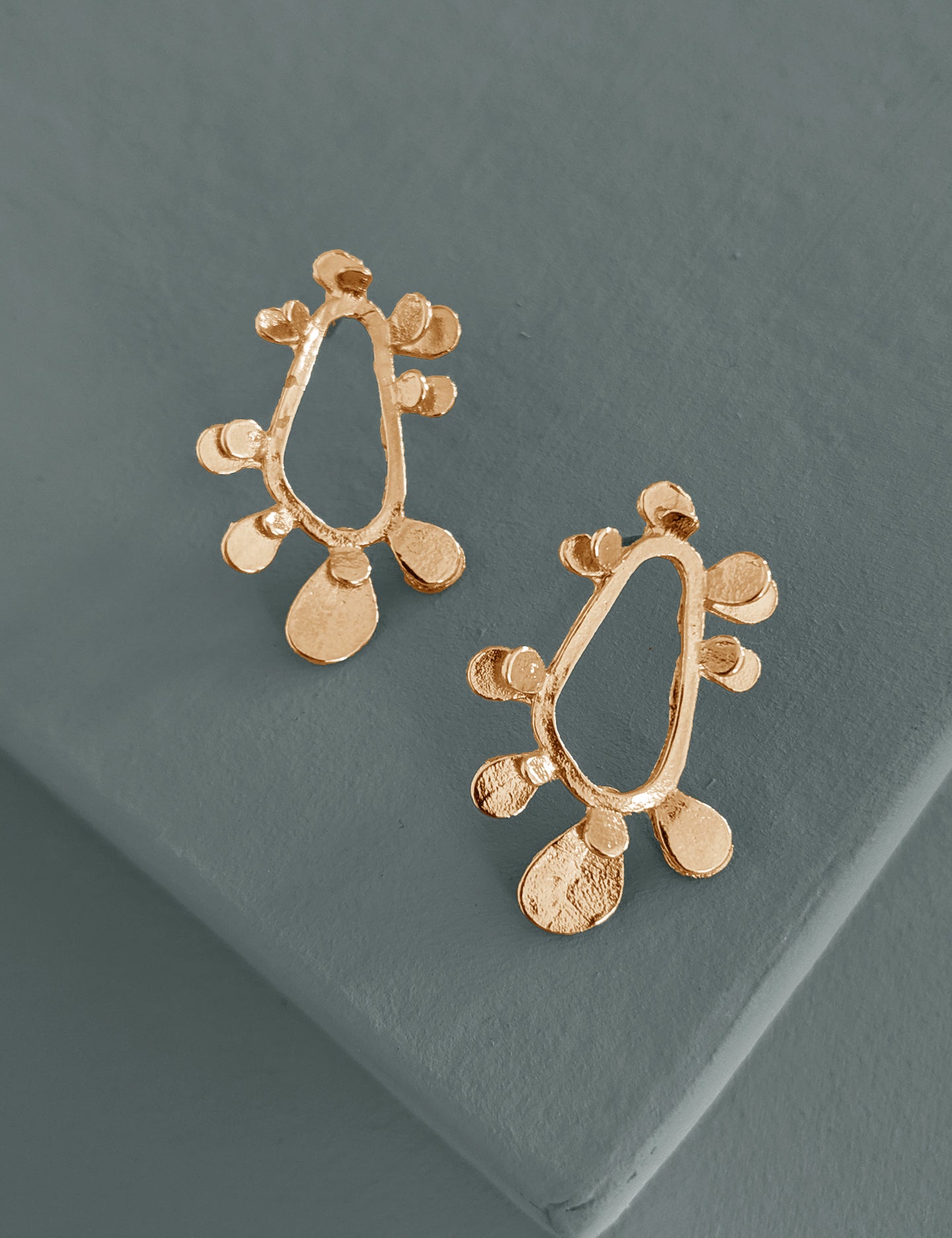 Splatter Hoop Earrings
