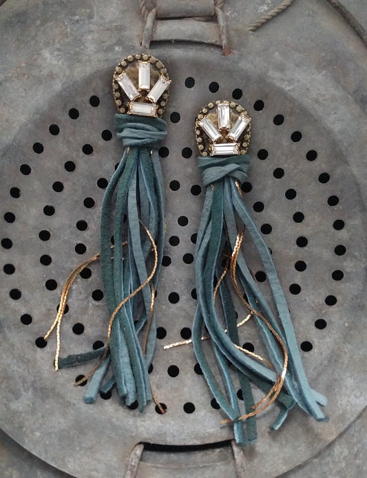 Verana Sparkle Suede Duster