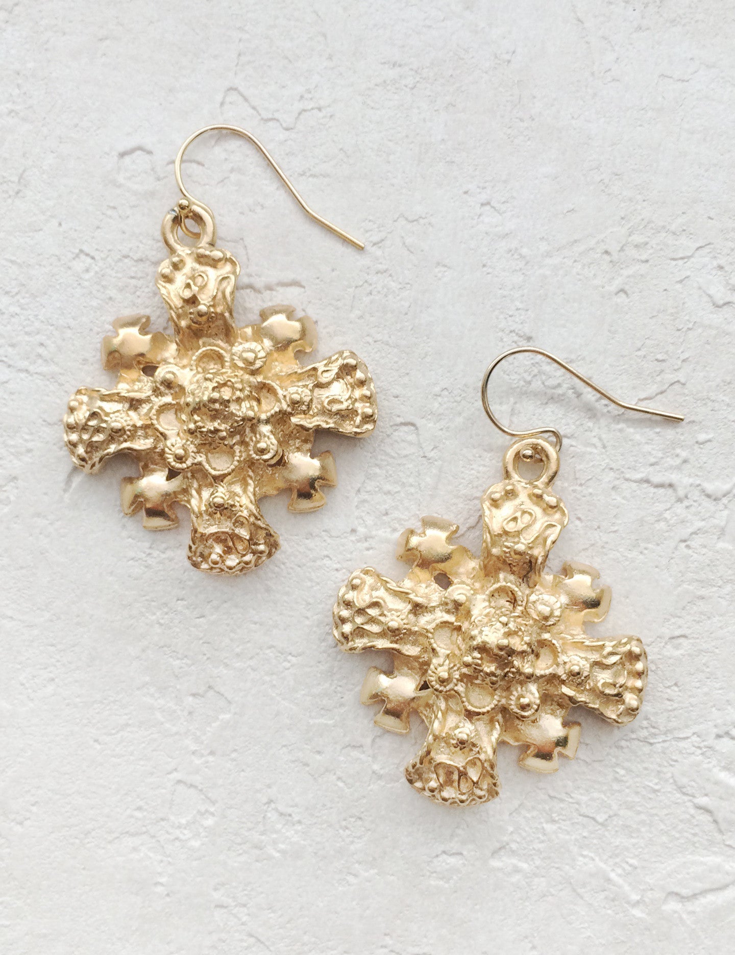 Medieval Shield Earrings