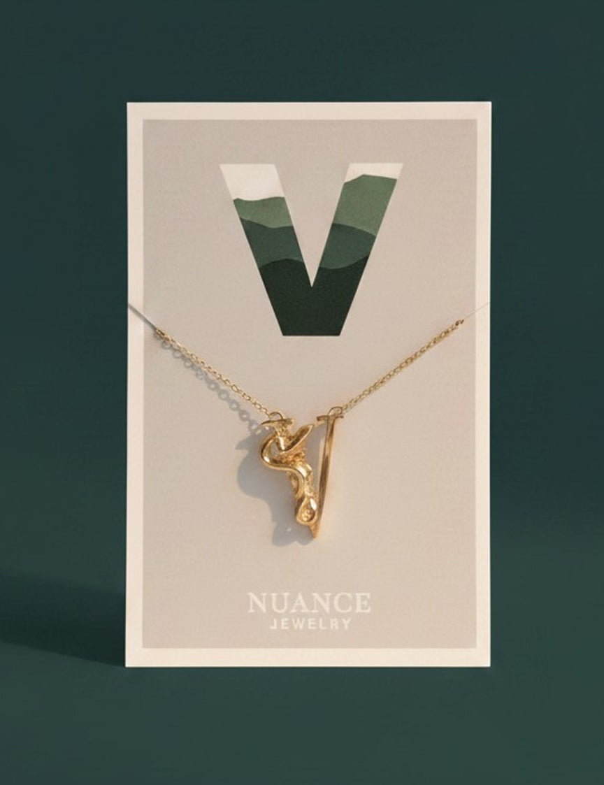 Animal Initial Necklace