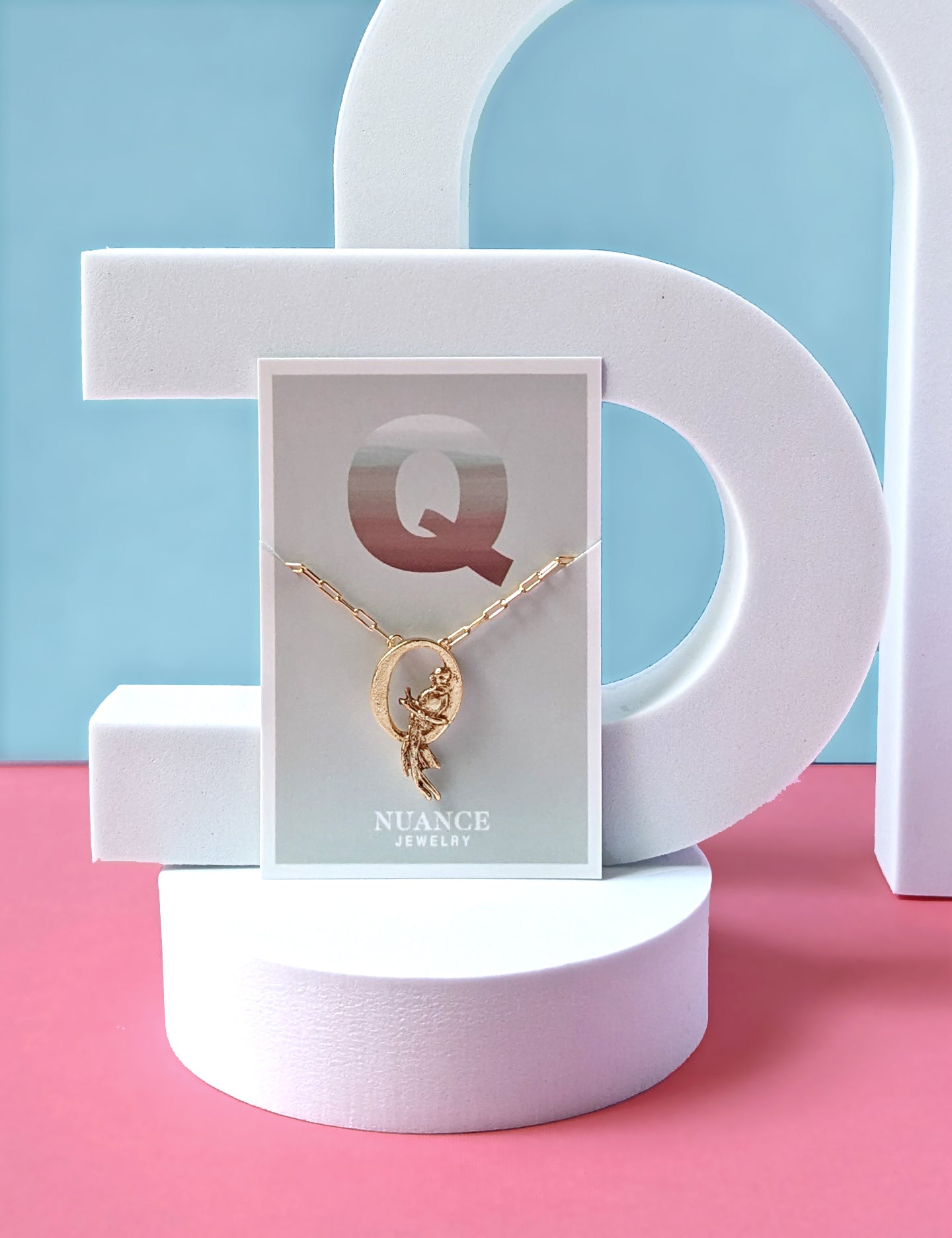 Animal Initial Necklace