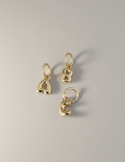 Bubble Letter Charm
