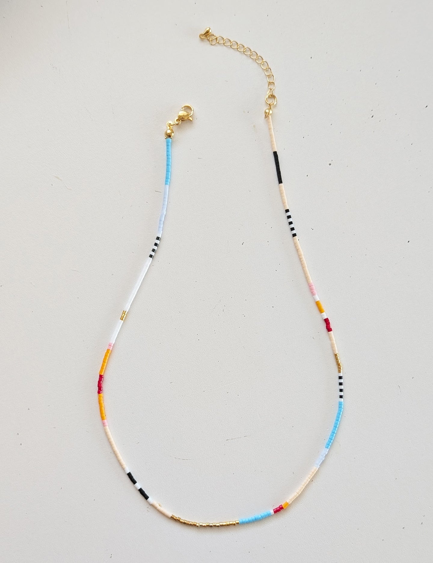 Seed Bead Charm Necklace Holder