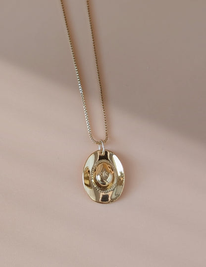 Cowboy Hat Necklace