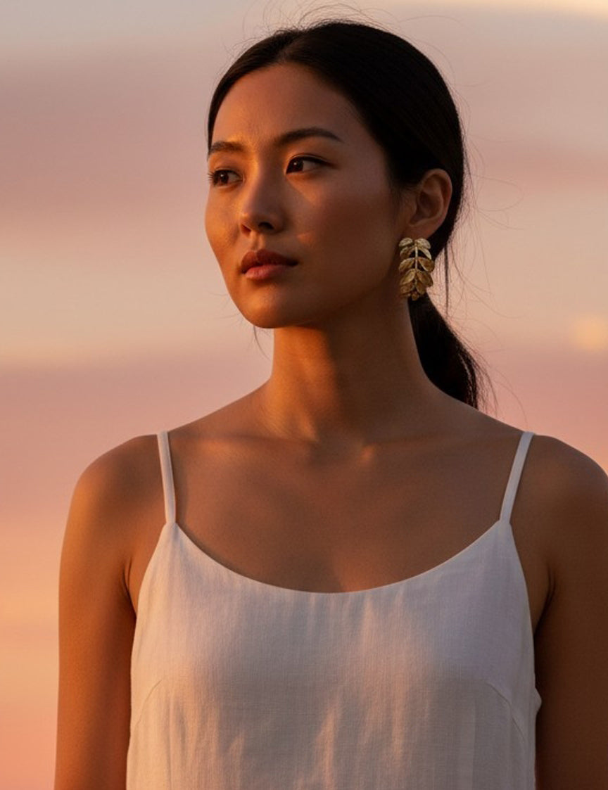 Falling Leaf Earrings