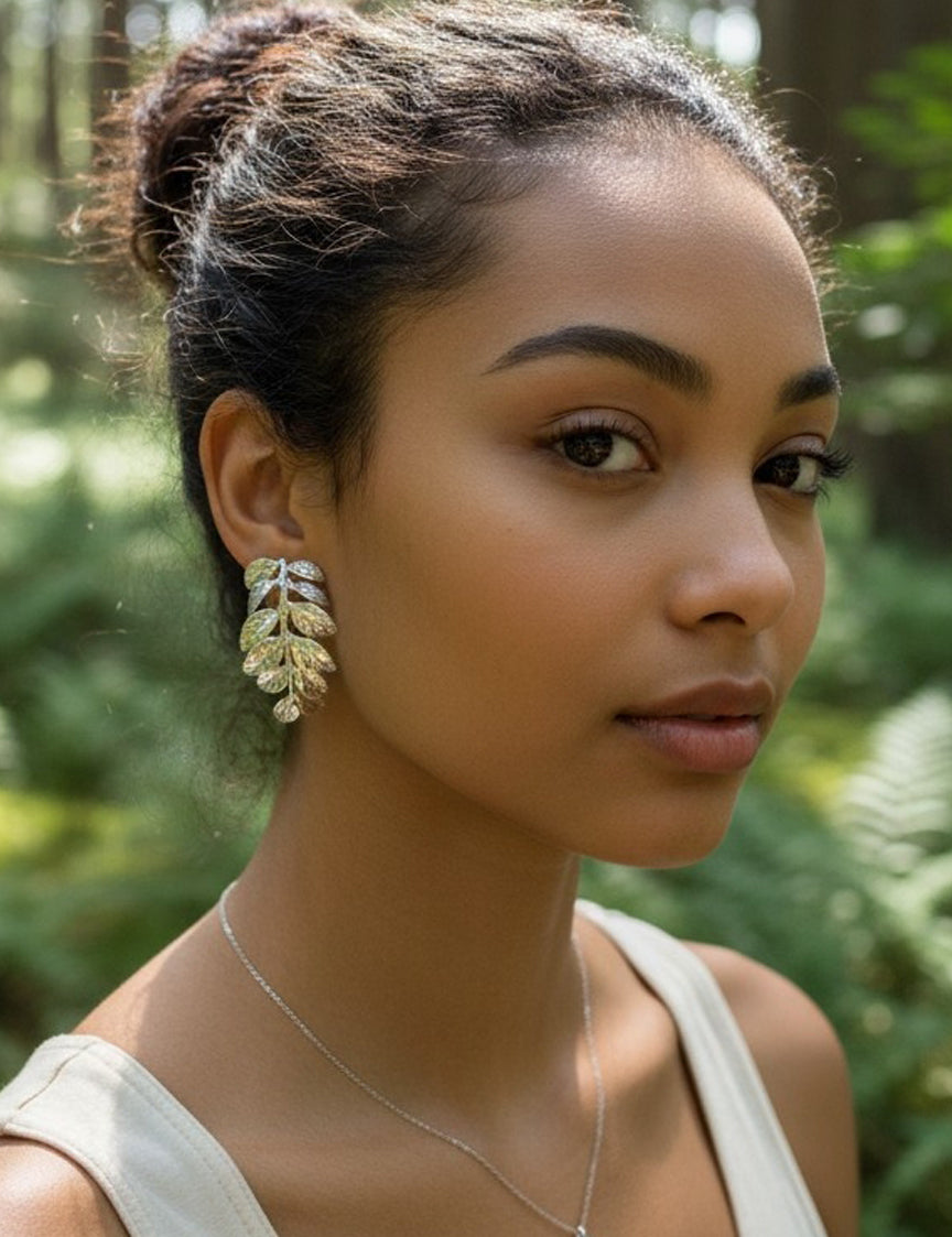 Falling Leaf Earrings