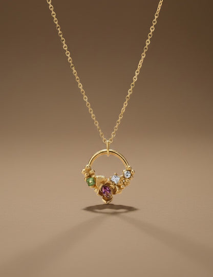 Floral Wreath Necklace