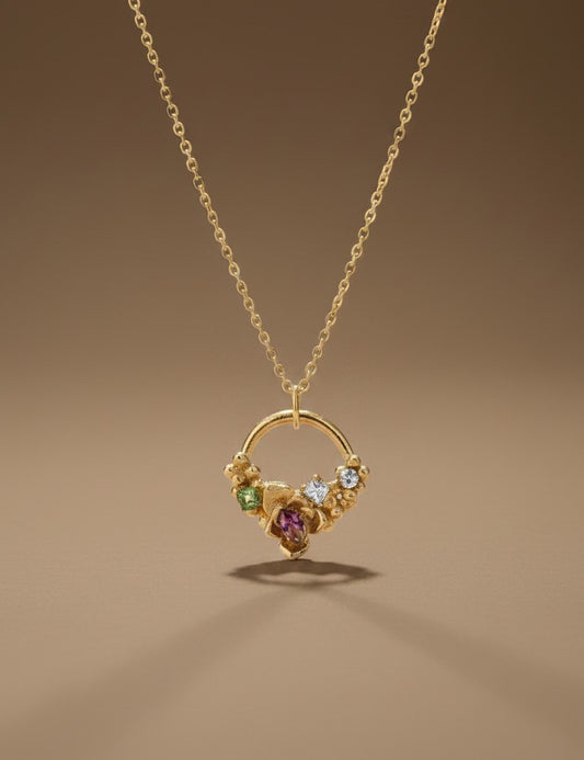 Floral Wreath Necklace