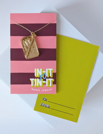 In-It to Tin-It Necklace