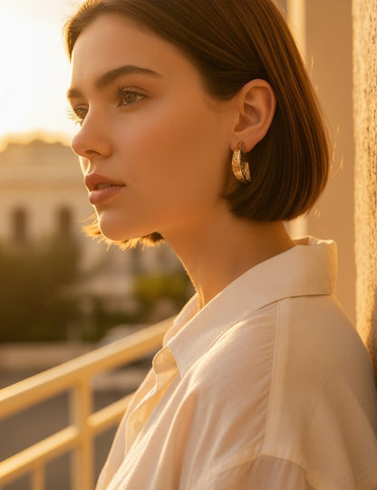 Lemon Slice Earrings