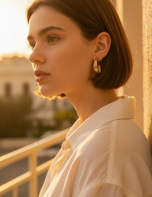 Lemon Slice Earrings
