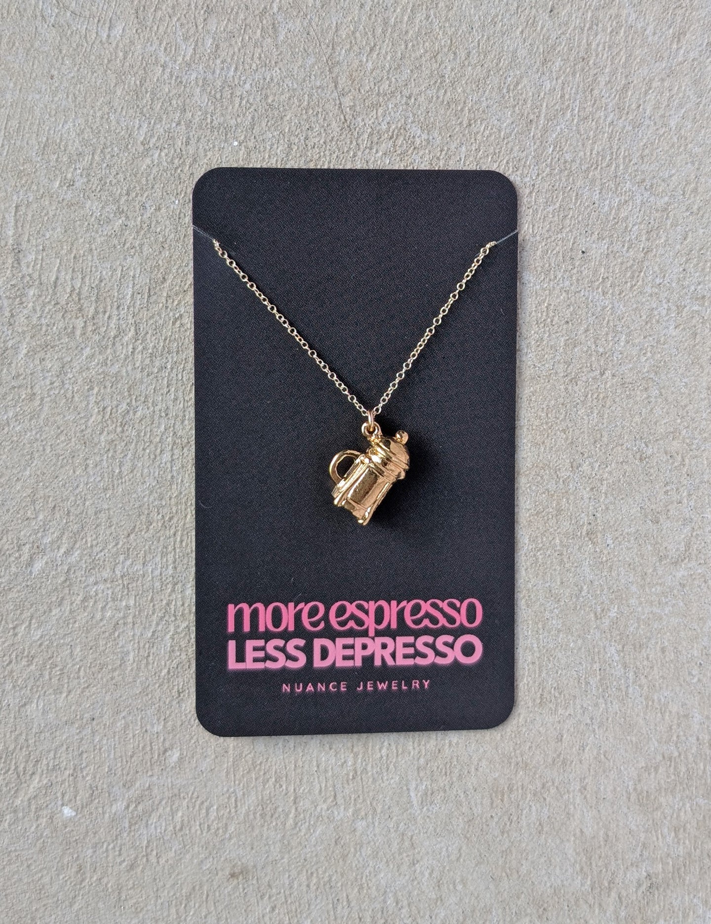 More Espresso Less Depresso
