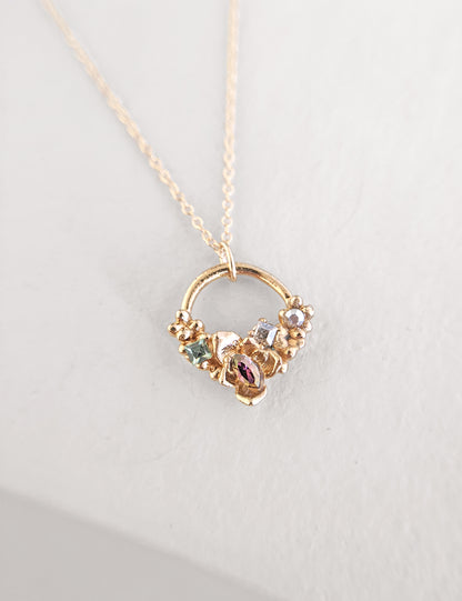 Floral Wreath Necklace