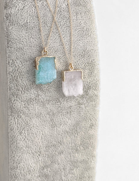 Geode Slab Necklace