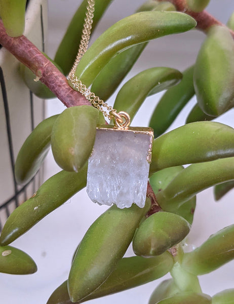 Geode Slab Necklace