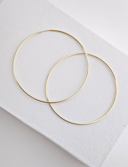 Gold Filled Hoops | More Sizes
