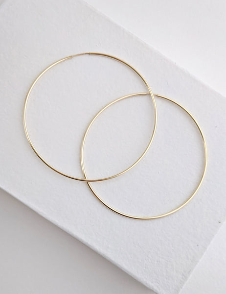Gold Filled Hoops | More Sizes