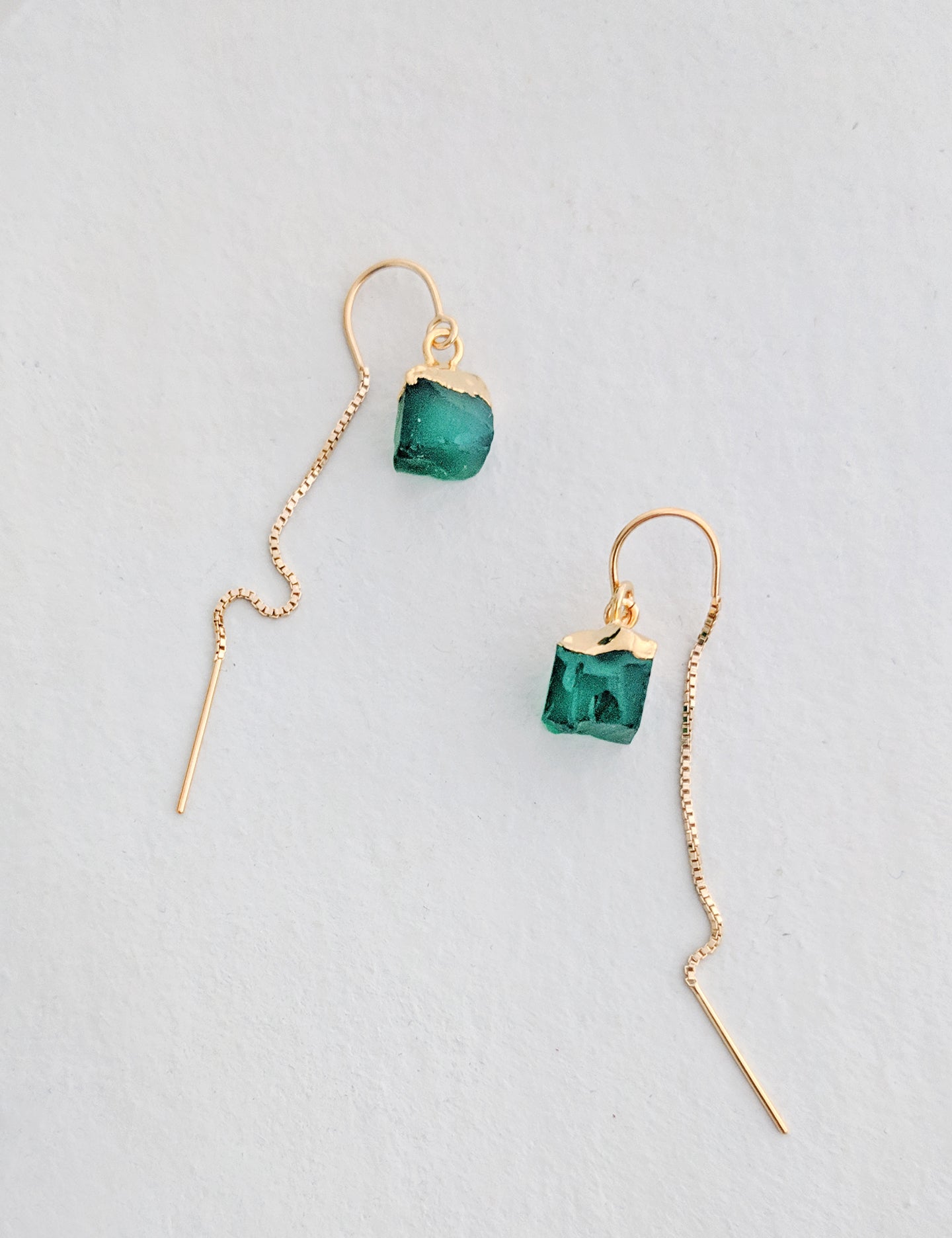 Green Onyx Threaders
