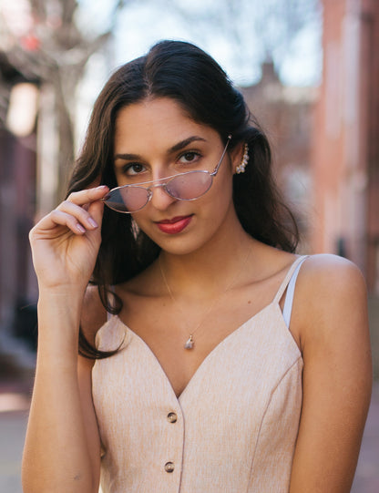 Lena Howlite Ear Climber