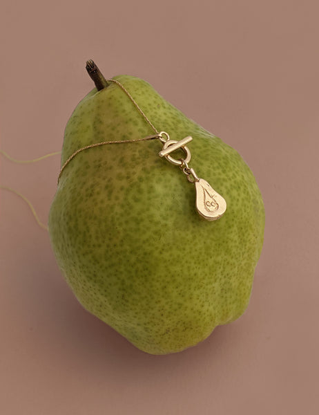 Pear Toggle Necklace