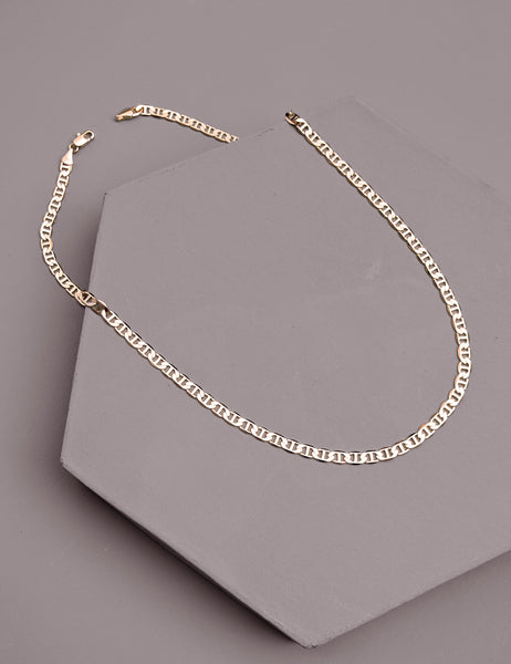 Tab Chain Necklace