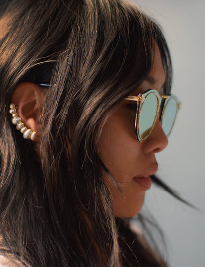 Lena Howlite Ear Climber