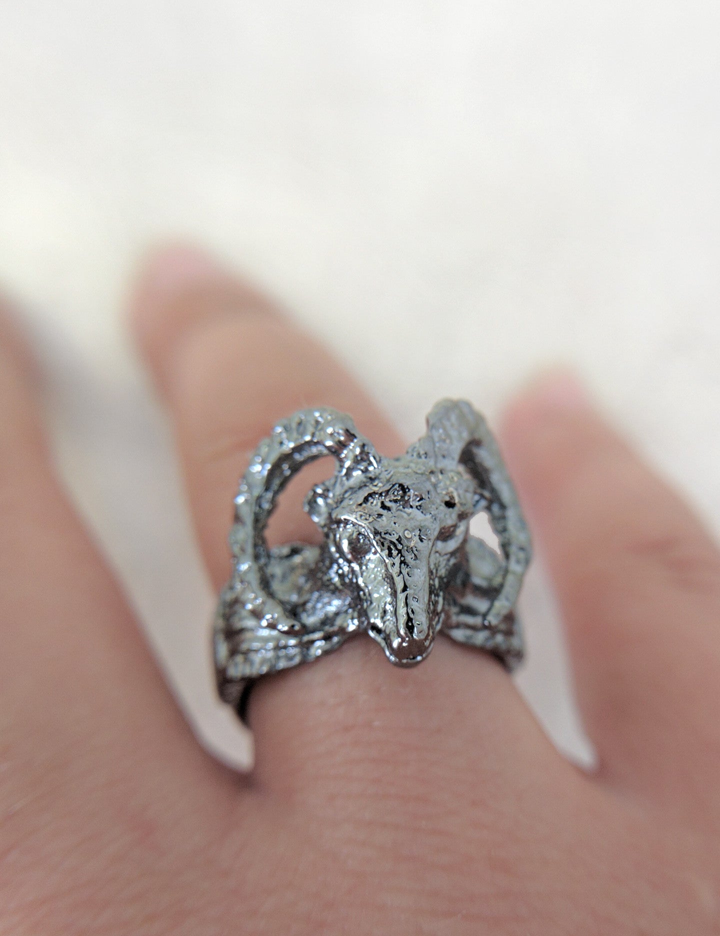 Horned Ram Ring